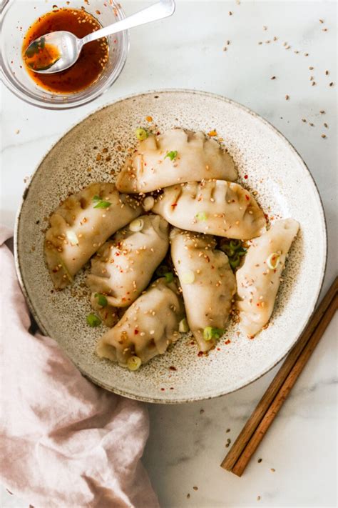 Homemade Korean Dumplings Recipe Mandu Made Gluten Free