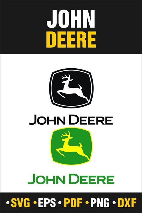 John Deere Svg Pdf Png Dxf Eps John Deere Dxf Svg