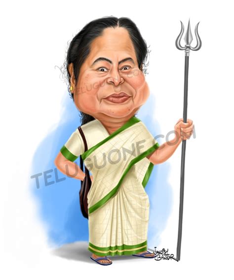 Jagdish Bhawsar: Mamata Banerjee Caricature