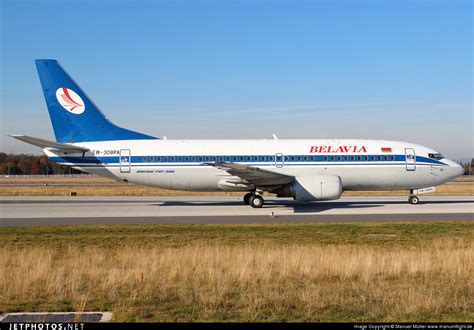 Ew Pa Boeing K Belavia Belarusian Airlines Manuel