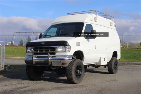 1995 Ford E350 7. 3 Powerstroke Turbo Diesel 4x4 Van