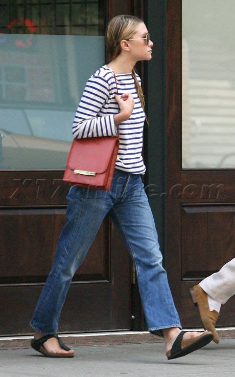 Celebrities Wearing Birkenstock Mary Kate Olsen Handled Her New