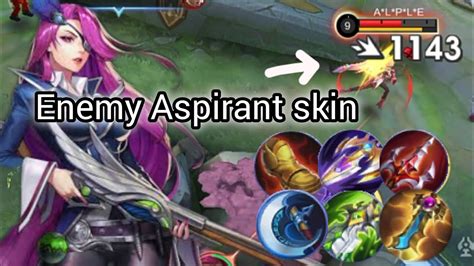 I Met Lesley Aspirant Skin Mobile Legends Youtube