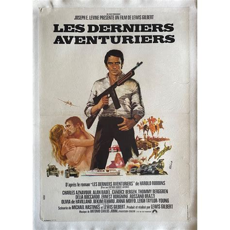 The Adventurers French Linen Movie Poster X In