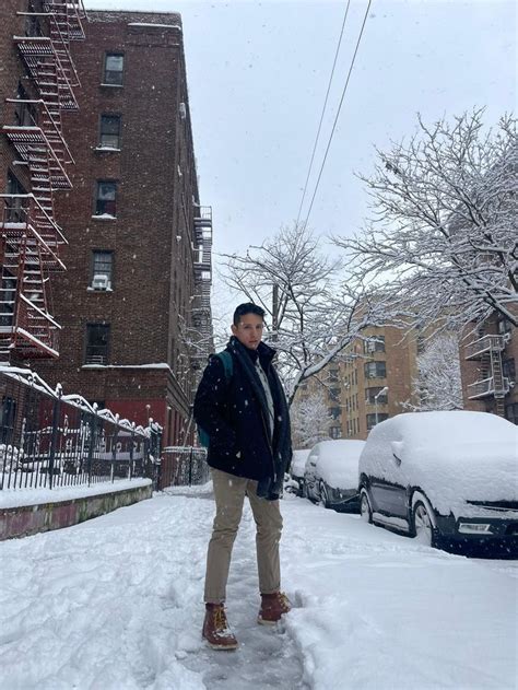 First Snow Of 2022 Nyc ️🗽☃️ Snow First Snow Snowfall