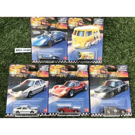 Hot Wheels Walmart Exclusives Boulevard Wave D Gjt D Set Of Pcs Shopee