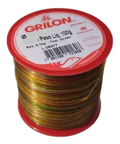 L Nea De Pesca Multicolor Grilon Gramos Mm Libras