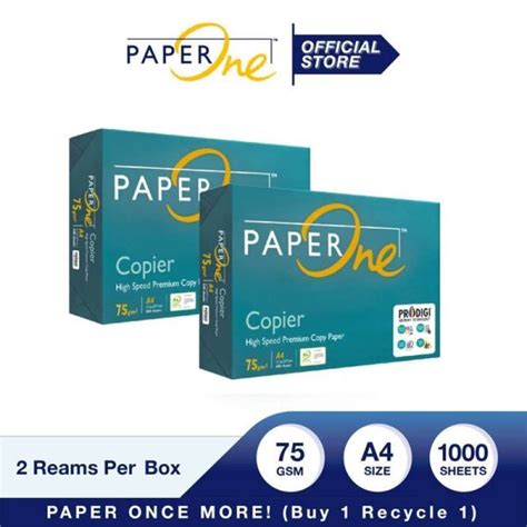 Jual Kertas A Gr Box Ream Lembar Paperone Di Seller