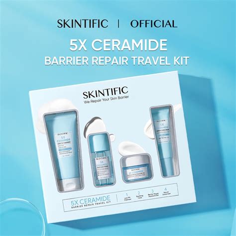 Jual Skintific X Ceramide Travel Kit Skincare Paket Moisturizer