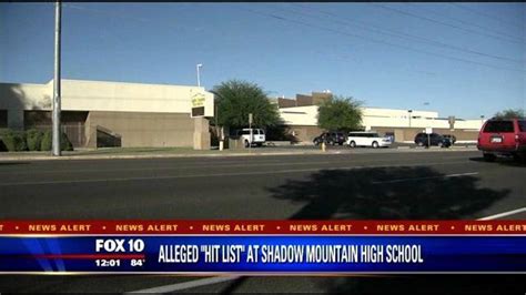 Police investigate alleged "hit list" at Shadow Mountain High School | FOX 10 Phoenix