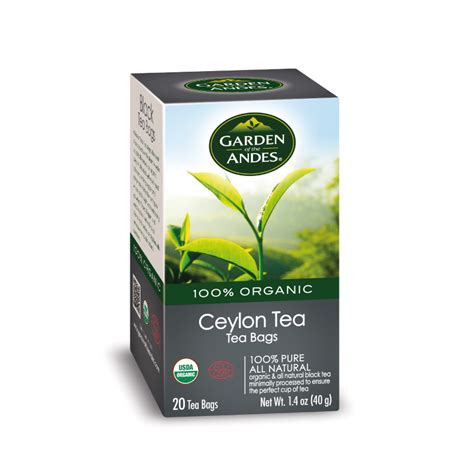 Garden Of The Andes Organic Ceylon Tea 20 Bags Why Not