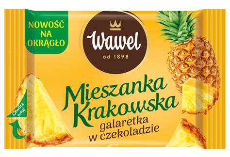 Mieszanka Krakowska na okrągło Ananasowa 1kg Słodki Wawel