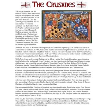 Crusades Worksheet And Map Activity By Students Of History TpT