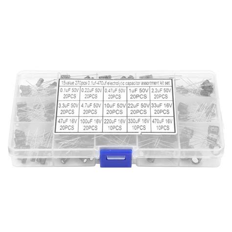 Cikonielf Condensateur électrolytique Kit assorti de condensateurs