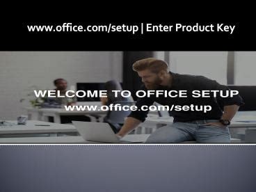 PPT Office Setup Install And Activate Office Setup On A PC