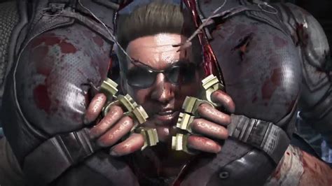 Mortal Kombat X Johnny Cage Vs Cassie Cage Gameplay Youtube