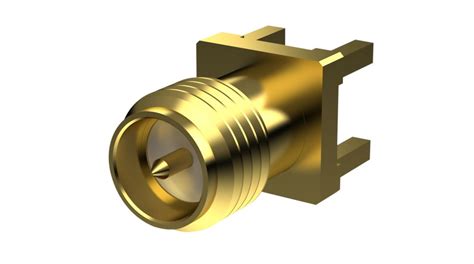 PCB SMAFRPST HT Taoglas Connecteur RF RP SMA Laiton Prise Femelle