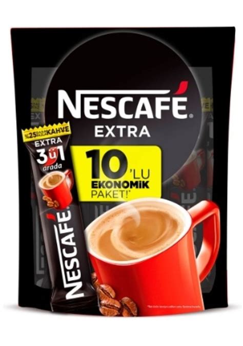 Nescafe 3ü1 Arada Extra Mp 4 x 10 lu Fiyatları ve Özellikleri