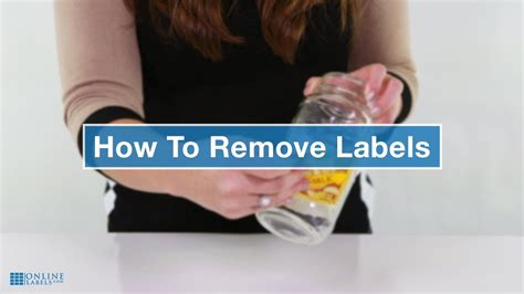 How To Remove Labels Sticker Residue YouTube