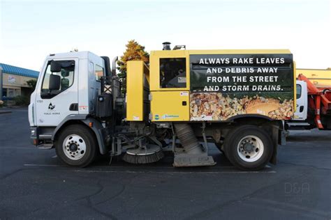 Sweeper Truck Wraps Danda Customs Vehicle Graphics Custom Signs