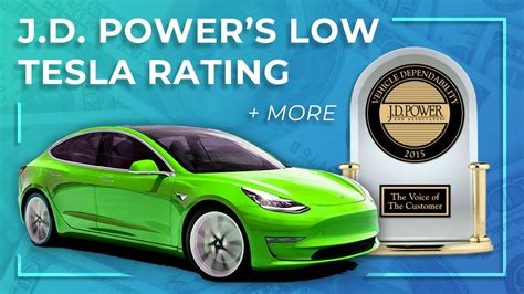 Tesla J D Power Initial Quality Scores Low TSLA Delivery Expectations