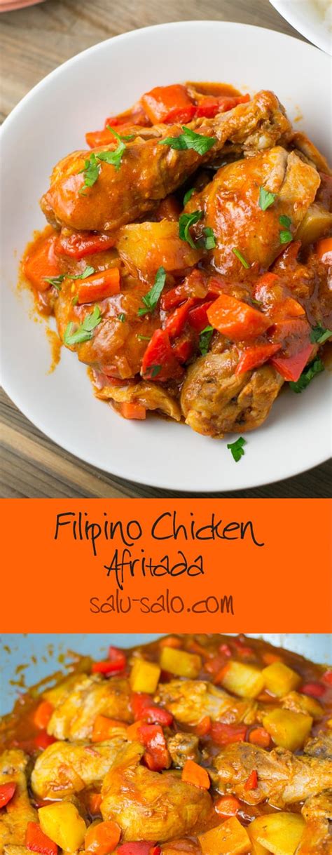 Chicken Afritada Salu Salo Recipes