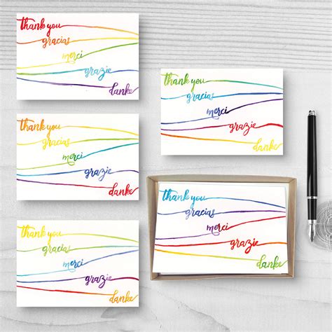 Hello and Thank You Cards - Design Duck Studio, LLC