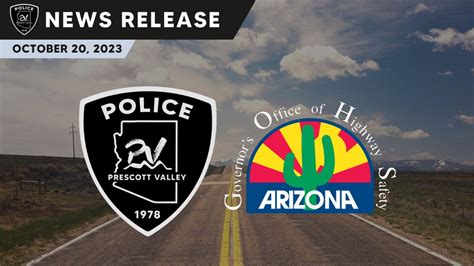 Prescott Valley Police Department Receives Multiple Grants For Highway Streets Safety