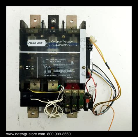 Cv13uo30606 Joslyn Clark Cv13uo30606 Vacuum Contactor — North