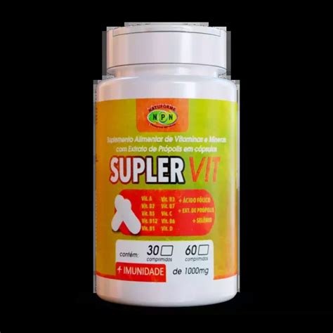 SUPLER VIT 30 60 Comprimidos 1000mg Natuforme