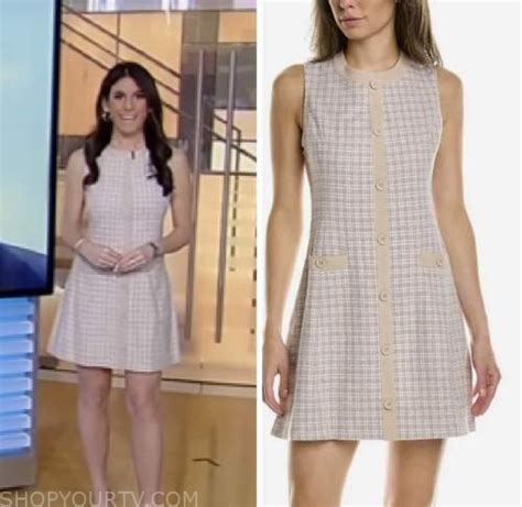 Fox And Friends February 2023 Brooke Singmans Pink Button Down Sheath