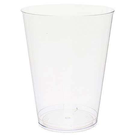 Vaso Reutilizable PS Cristal Sidra Transp 500ml 25 Uds