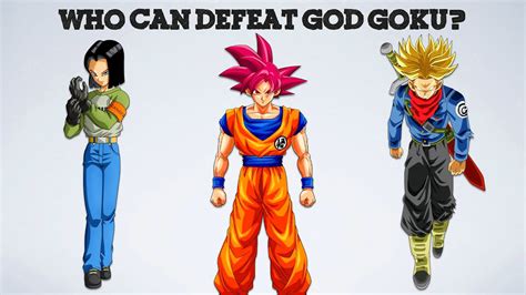 20 Dragon Ball Super Characters That Can Beat God Goku Youtube