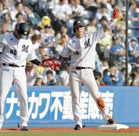 ロッテが逆転勝ち ドラ2藤岡裕がv打 日本ハムは5連勝でストップ野球デイリースポーツ Online