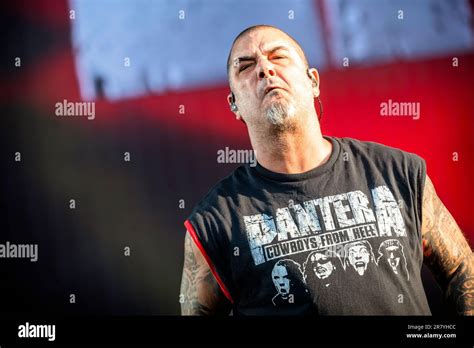 Solvesborg Sweden 10th June 2023 The American Heavy Metal Band Pantera Performs A Live