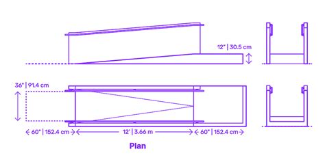 Ramp Handrails - Wall Dimensions & Drawings | Dimensions.com