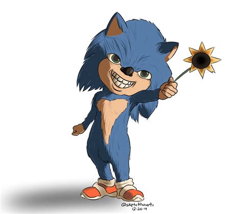 Pre-redesign Baby Sonic by Sketch-tan on Newgrounds