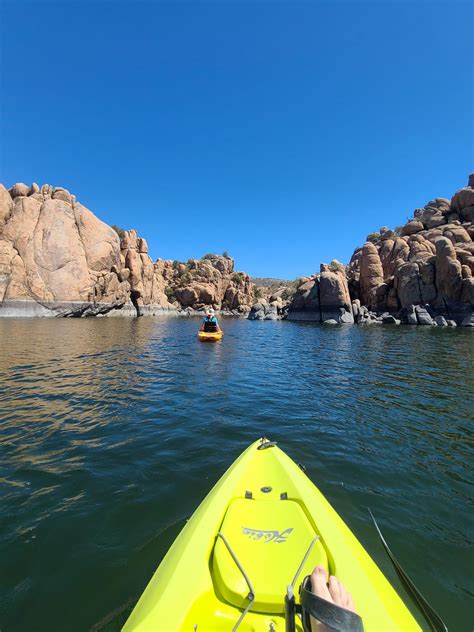 Kayaking Watson Lake – Prescott, Arizona