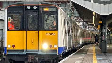 Class 315 Tour 315856 315847 Passing Stratford On 5z17 Youtube