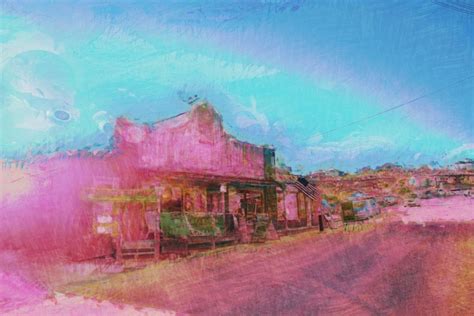 ghost mining town  stock photo public domain pictures