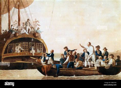 The Mutiny On The Bounty Was A Mutiny Aboard The Royal Navy Ship HMS