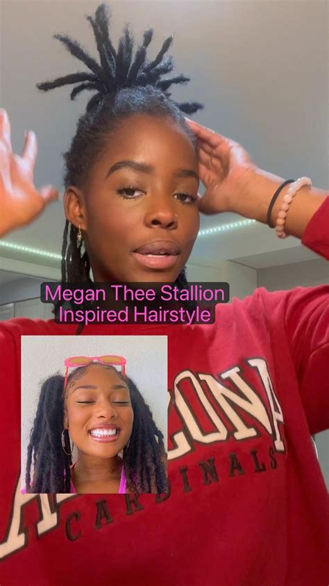 Megan Thee Stallion Inspired Hairstyle | Hair styles, Natural hair ...