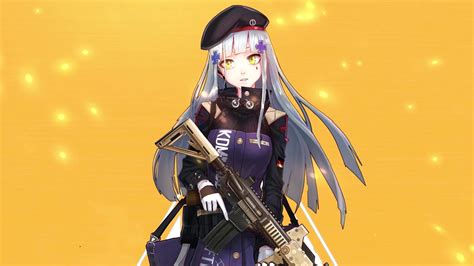 HK416 Girls' Frontline Live Wallpaper - MoeWalls