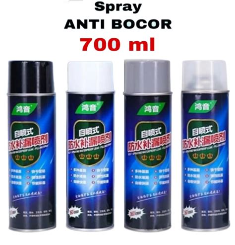 Spray Anti Bocor Waterproof Pelapis Dinding Tembok Atap Plafon Lazada