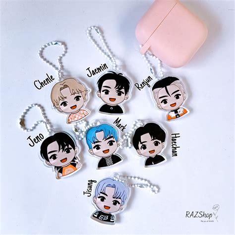 Jual Gantungan Kunci Akrilik NCT Dream Gantungan Kunci Kpop Keychain