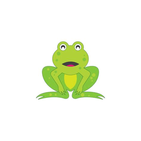 Frog Logo Template vector illustration 22091605 Vector Art at Vecteezy