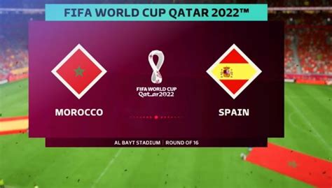 FIFA World Cup 2022 Morocco Vs Spain News Live