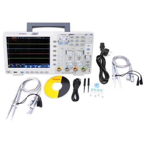 OWON XDS3064E 60MHz 8 Bits Touchscreen Low Noise Digital Oscilloscope 4