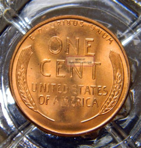 Bu Rd 1955 S Lincoln Wheat Back Cent 8157