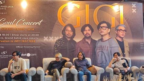 Tiket Konser Gigi Maret Yang Akan Digelar Danurwenda Karya